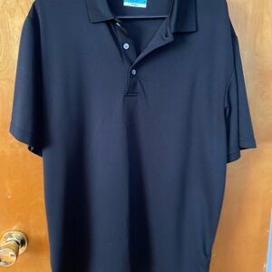 PGA Tour Classic Black Polo Shirt